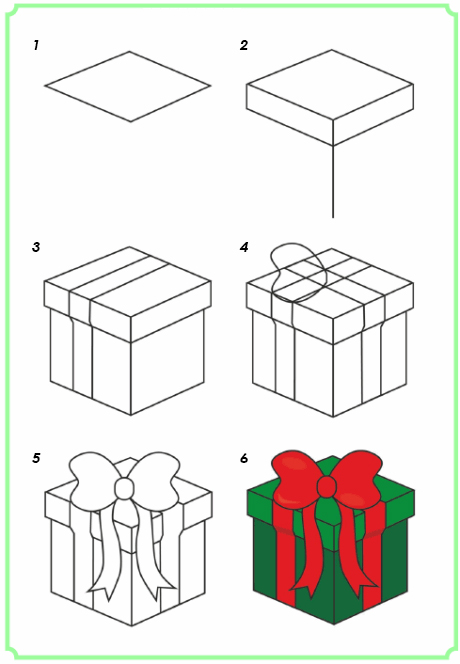 learn_to_draw_a_christmas_present_0