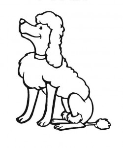 брошка - собака из бисера