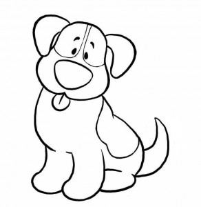 брошка - собака из бисера