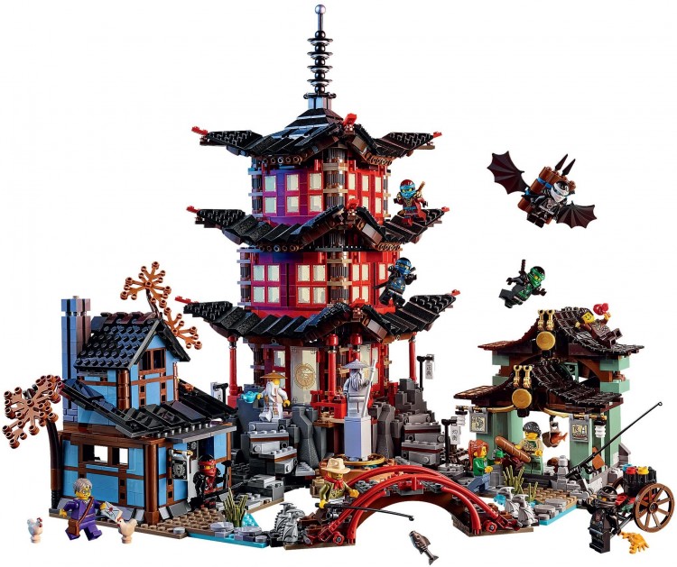 Lego Ninjago Храм Аэроджитцу