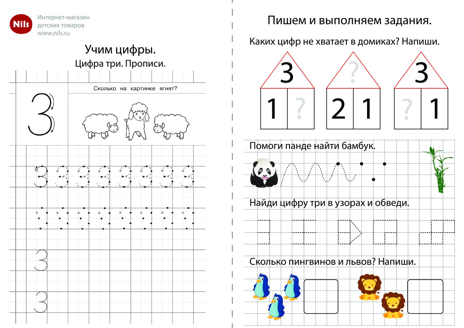 Знакомство с цифрой 8 презентация для дошкольников